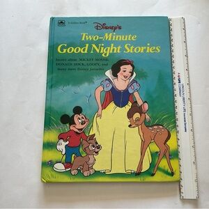 Disney A Golden Book, Two-Minute Good Night Stories, in very good condition